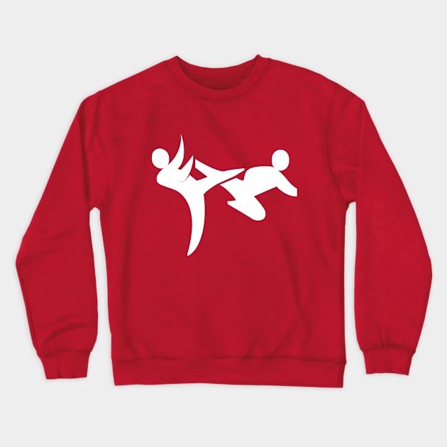 Taekwondo Crewneck Sweatshirt by vladocar